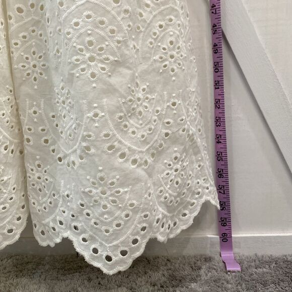 Lulu's Splendid White Eyelet Lace Maxi Dress Size Small New With Tags MSRP $89 - Picture 15 of 17